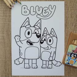 Pack Regalo Infantil Nº 18: Temática Bluey | Regalo Divertido Kalukuqui