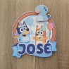 Cake Topper 3D Bluey: Decoración de Tarta Personalizada | Kalukuqui