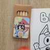 Pack Regalo Bluey: Gusanitos, Lámina, Lápices, Pompero y Plastilina | Kalukuqui