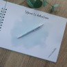 Libro de Firmas Comunión Niño: Diseño Verde Agua | Recuerdo Elegante