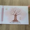 Libro de Firmas Comunión: Personalizado con Foto y Diseño Rosa | Kalukuqui