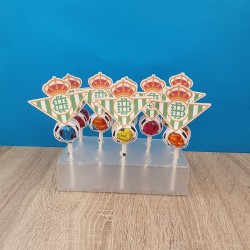 Chupa Chups Real Betis: Detalle Dulce Personalizado | Kalukuqui