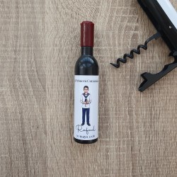 Sacacorchos Botella de Vino Comunión Niño: Personalizado con Foto | Kalukuqui