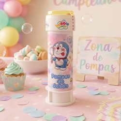 Pompero Personalizado Doraemon | Detalle Cumpleaños Gato Robot