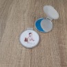 Espejo de Bolso para Bautizo: Detalle Personalizado para Invitados | Kalukuqui