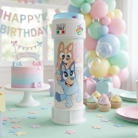 Pompero Personalizado Bluey | Detalle Cumpleaños Bingo y Bluey