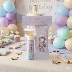 Pack Cumpleaños Astronauta | Aspitos y Pompero Personalizados