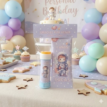 Pack Cumpleaños Astronauta | Aspitos y Pompero Personalizados