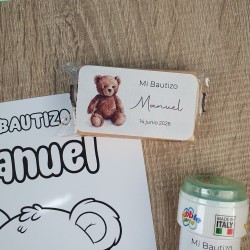 Kit Creativo Infantil: Pompero, Plastilina, Colores y Sellos | Kalukuqui