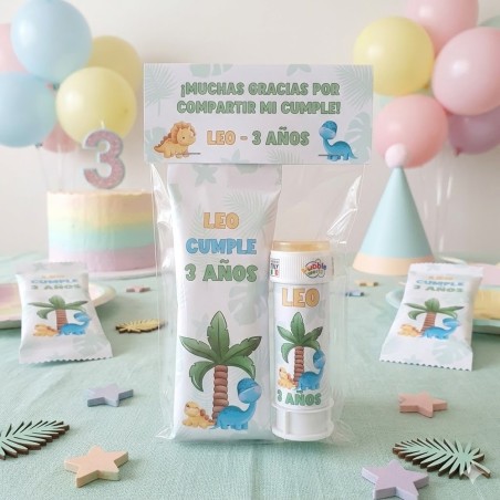 Pack Cumpleaños Dinosaurios | Aspitos y Pompero Personalizados