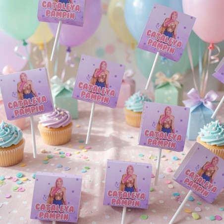 Piruletas Personalizadas Luli Pampín: El Dulce Ideal para Fiestas | Kalukuqui