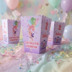 Cajita para Palomitas Luli Pampín: El Detalle más Divertido | Kalukuqui