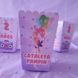 Cajita para Palomitas Luli Pampín: El Detalle más Divertido | Kalukuqui