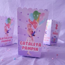 Cajita para Palomitas Luli Pampín: El Detalle más Divertido | Kalukuqui