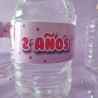 Etiqueta para Botella de Agua Fútbol Luli Pampín: Personalizada | Kalukuqui