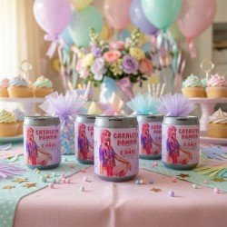 Mini Lata de Caramelos Luli Pampín: Detalle Gourmet Personalizado | Kalukuqui