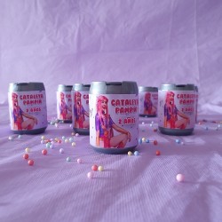 Mini Lata de Caramelos Luli Pampín: Detalle Gourmet Personalizado | Kalukuqui