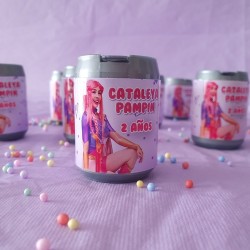 Mini Lata de Caramelos Luli Pampín: Detalle Gourmet Personalizado | Kalukuqui