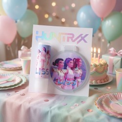 Pack Dúo Huntrix K-Pop: Bálsamo y Espejo Personalizados | Kalukuqui
