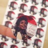 Etiqueta Adhesiva Redonda Michael Jackson: Personalizada | Kalukuqui