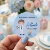 Pegatina Redonda Recreativo de Huelva | Adhesivo Fútbol Personalizado