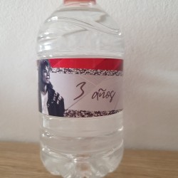 Etiqueta para Botella de Agua Michael Jackson: Estilo "Rey del Pop" | Kalukuqui