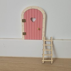 Puerta de Fantasía Ratón Pérez con Escalera: ¡Magia en Casa! | Kalukuqui