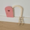 Puerta de Fantasía Ratón Pérez con Escalera: ¡Magia en Casa! | Kalukuqui