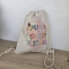Mochila Nature "No dejes de soñar" Princesas Disney | Kalukuqui