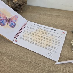 copy of copy of copy of copy of copy of copy of Libro de Firmas Kraft Niña Comunion