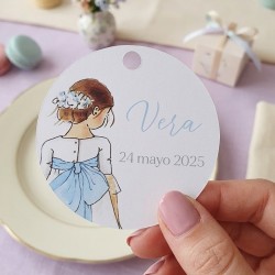 Etiquetas y Pegatinas Personalizadas para Regalos | Detalles de Invitados