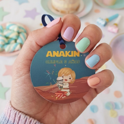 Etiquetas y Pegatinas Luke Star Wars | Detalles Galácticos Personalizados