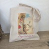 Bolso de tela personalizado por Kalukuqui para romerías.