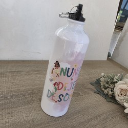 Botella de Agua Princesas Disney | Diseño Personalizado | Kalukuqui