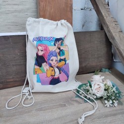 Diseño exclusivo de mochila Nature en tonos pastel.