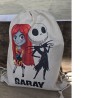 Mochila personalizada por Kalukuqui con estilo cinematográfico.