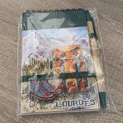 Set de papelería personalizado por Kalukuqui para senderistas