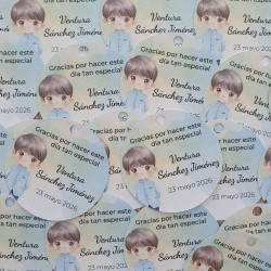 Complemento adhesivo cuqui de Kalukuqui para eventos.