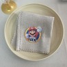 Marcasitios con silueta de Super Mario personalizado.