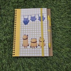 Accesorio cuqui de Kalukuqui para estudiantes y fans de los personajes.