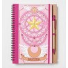Cuaderno A5 personalizado con temática de Sakura Cazadora de Cartas.