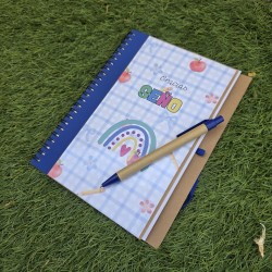 copy of copy of copy of copy of copy of Cuaderno A5 Vichy Conejita Bailarina
