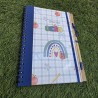 copy of copy of copy of copy of copy of Cuaderno A5 Vichy Conejita Bailarina