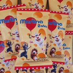 Gusanitos Personalizados Booba | Detalle Cumpleaños Infantil