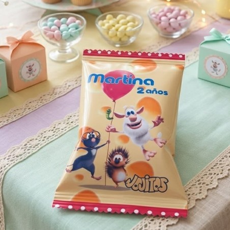 Gusanitos Personalizados Booba | Detalle Cumpleaños Infantil