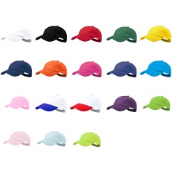 Presentación cuidada de gorra con estética alegre y delicada.