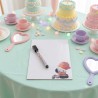 Pizarra imantada con rotulador personalizada con temática de Snoopy.