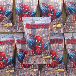 Gusanitos Personalizados Spiderman | Snack Superhéroes