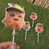 Detalle de golosina para fiestas gaming, divertido y cuqui por Kalukuqui.