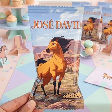 Gusanitos Personalizados Spirit El Corcel Indomable | Snack Aventurero